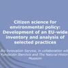 image for Citizen science for environmental policy. Development of an EU-wide inventory and analysis of selected practices - Study