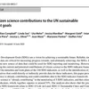 image for Mapping citizen science contributions to the UN sustainable development goals