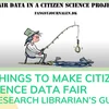 image for FAIR data in citizen science projects