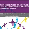image for Citizen Science and Social Innovation: Mutual Relations, Barriers, Needs, and Development Factors