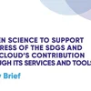 image for Citizen science to support progress of the SDGs and Cos4Cloud's contribution through its services and tools. Policy Brief