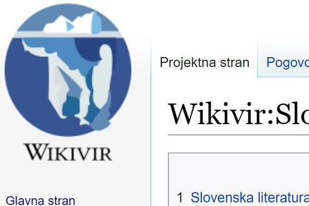 image for Slovene fiction on Wikisource