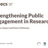 image for Strengthening Public Engagement in Research: Evidence, Impact, and Future Pathways