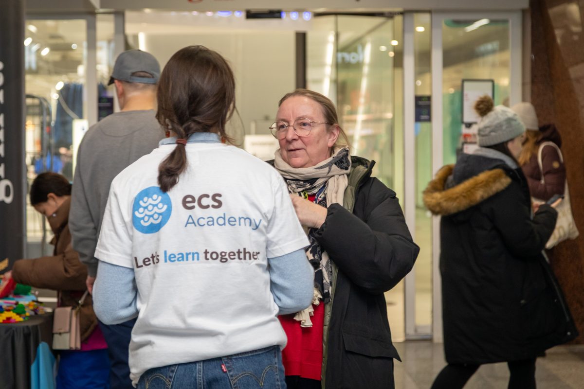 ECS Academy training session