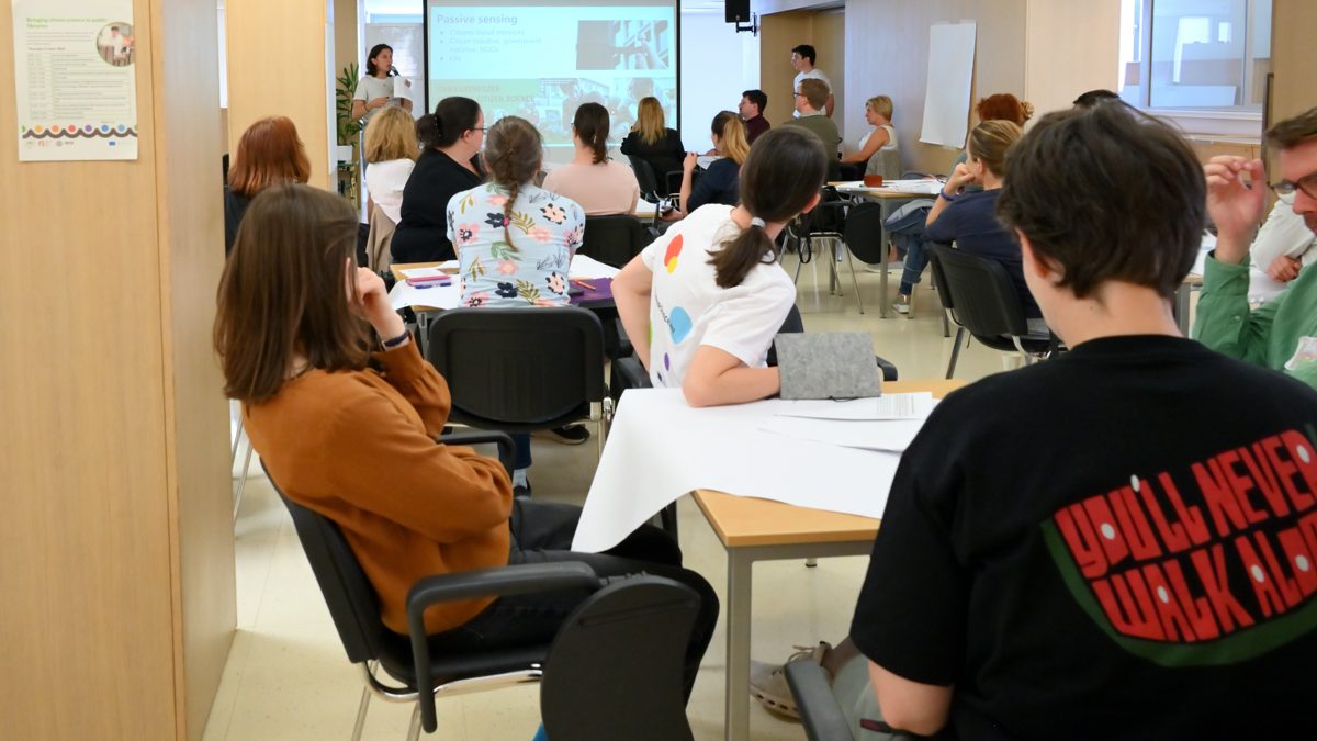 Inclusivity workshop participants in discussion